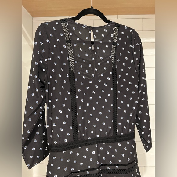 Veronica Beard Jasmine Silk Boho Dress. Lace and Macrame insets. EUC! - Picture 12 of 16